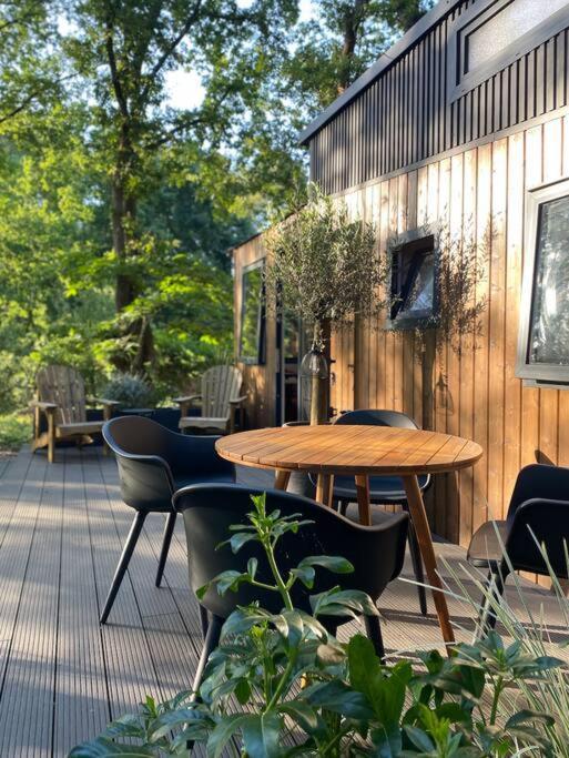 Tiny House Sur Terrain Boise A 10 Mn De La Mer Férel Exterior foto