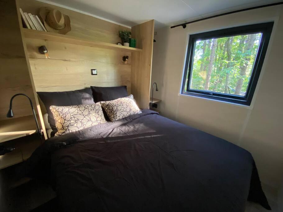 Tiny House Sur Terrain Boise A 10 Mn De La Mer Férel Exterior foto